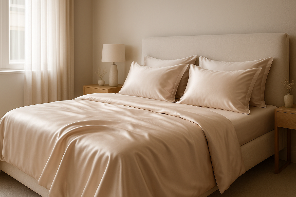 Linge de lit en soie