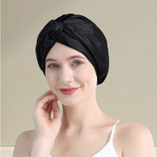 Bonnet de nuit en soie