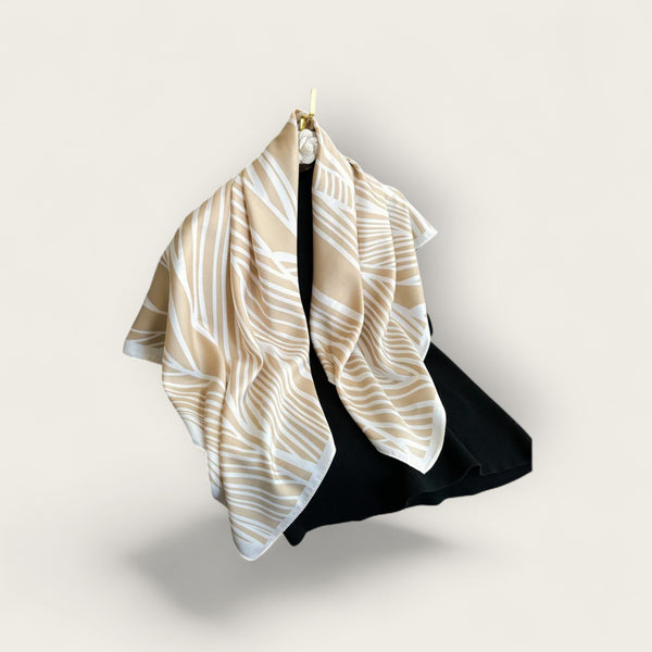 Carré de Soie Lilas Impérial