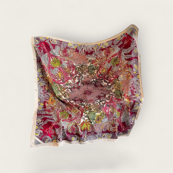 Carré de Soie Éclats de Couleur