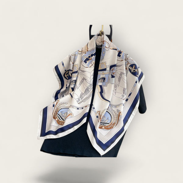 Carré de Soie Élégance Impériale