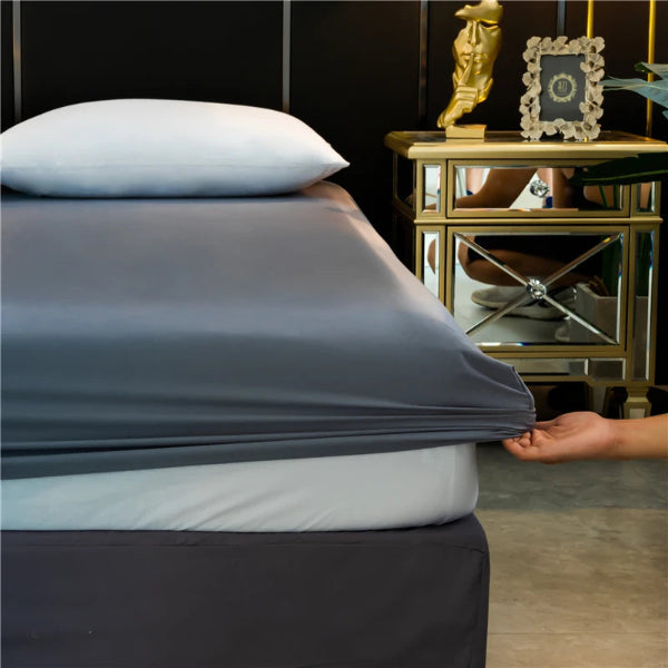 Drap housse en soie