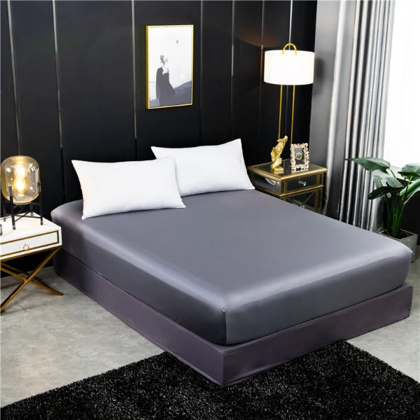 Drap housse en soie