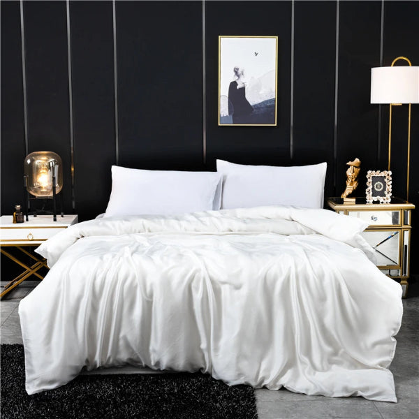 Housse de couette en soie