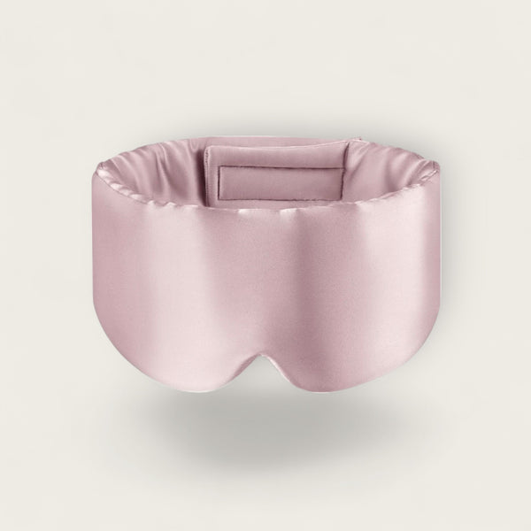 Masque de nuit en soie intégral