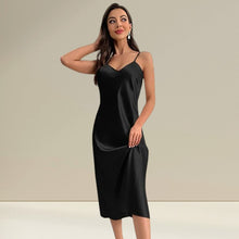 Nuisette longue en soie