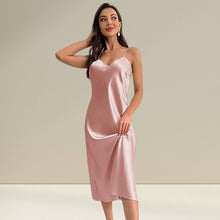 Nuisette longue en soie