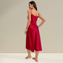 Nuisette longue en soie