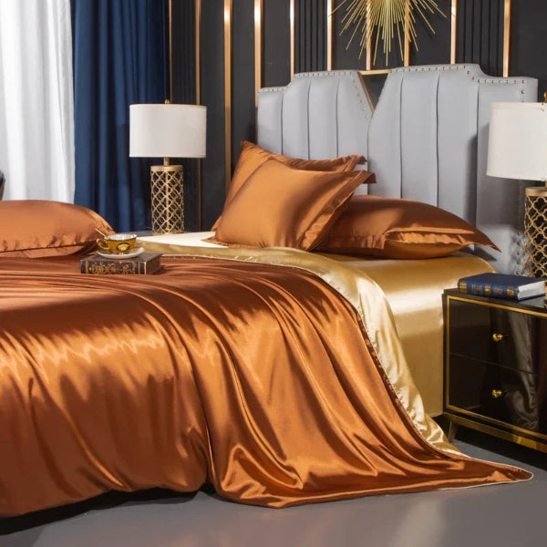 Parure de lit en soie